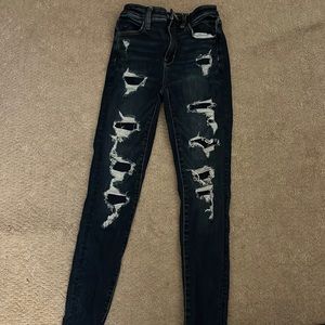 American Eagle Super High Rise Jegging- size 00 (size tag is ripped out).